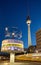 Berlin Alexanderplatz by night