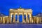 Berlin Brandenburger Tor Gate in Germany at night blue hour