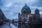 Berlin Cathedral, Berliner Dom, Illuminated in the Evening