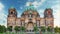 Berlin cathedral - Berliner dom, Time lapse at day