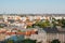 Berlin city skyline - residential buildings and houses aerial