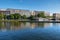 Berlin City skyline River View