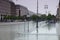 Berlin / Germany - 7/21/2015: Pariser Platz in front of the Branderburg Gate in Berlin