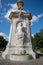 Berlin, Germany - August 11 , 2021 - view of the Beethoven-Haydn-Mozart Memorial in Berlin in the park