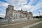 Berlin, Germany - August 11 , 2021 - view of the Reich Parliament Building in Berlin