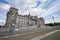 Berlin, Germany - August 11 , 2021 - view of the Reich Parliament Building in Berlin