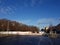 BERLIN, GERMANY - Dec 30, 2020: Road block close to Brandenburger Tor in Berlin, Germany, in preparation for New Year\\\'s Eve 2020