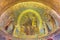 BERLIN, GERMANY, FEBRUARY - 15, 2017: The fresco of Madonna in main apse of Rosenkranz Basilica