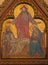 BERLIN, GERMANY, FEBRUARY - 15, 2017: The paint on the wood The Death of St. Joseph in St. John the Baptist basilica