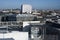 Berlin, Germany - November 02, 2022: View from the dome of the Bundestag on the CharitÃ© Hospital.  Campus CharitÃ© Mitte CCM