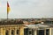 Berlin, Germany: The Reichstag -Bundestag- building in Berlin, Germany with the German flag. A famous landmark and travel