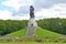 BERLIN, GERMANY. View of a monument to the Soldier liberator. Treptov-park