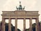 Berlin landmark the Brandenburg Gate