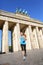 Berlin lifestyle - running woman in Germany