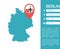 Berlin map infographic vector isolated illustration