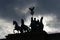 Berlin Quadriga Silhouette