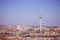 Berlin skyline with cathedral and TV tower, Germany