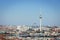 Berlin skyline with cathedral and TV tower, Germany