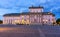 Berlin State Opera Staatsoper Unter den Linden on Bebelplatz square at night, Germany