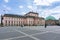 Berlin State Opera Staatsoper Unter den Linden and Cathedral of St. Hedwig on Bebelplatz square, Germany