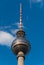 Berlin television tower dome