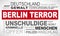 Berlin terror in Germany - word cloud german