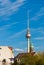 Berlin TV Tower and city neighborhood