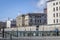 Berlin wall remains, formely guarded concrete barrier that physically and ideologically divided Berlin