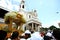 Berlinda and Basilica of Our Lady of Nazareth during CÃ­rio de NazarÃ© 2008