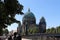 Berliner Dom behind the bridge