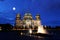 The Berliner Dom in the night in Berlin