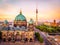 Berliner dom after sunset, Berlin