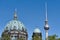 Berliner Dom und Fernsehturm & x28;Alexanderplatz