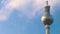 Berliner Fernsehturm Television Tower daytime, Alexanderplatz, Mitte District, Berlin, Germany, Europe