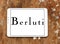 Berluti clothing brand logo