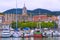 Bermeo Harbour at Bermeo, Spain