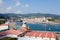 Bermeo harbour and settlement view, Spain