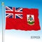 Bermuda islands official national flag, central america