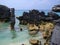 Bermuda rocky shore