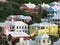 Bermudian pastel color houses