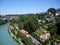 Bern city landscape with Aare River Swiss, Bern