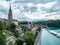 Bern Munster above the River Aare