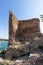 Bernabo Grillo Tower. Ruins of the Genoese fortress Chembalo in Crimea