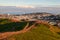 The bernal heights hill offers a great view San Francisco