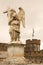 Bernini Angels Statue on the ponte Sant\'Angelo in Rome