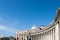 Bernini colonnades and Saint Peter Vatican