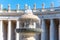 Bernini Fountain at St Peters Basilica. St Peters Square, Vatican