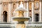 Bernini Fountain at St Peters Basilica. St Peters Square, Vatican