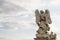 Bernini`s marble statue of angel