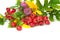 Berries of hawthorn closeup